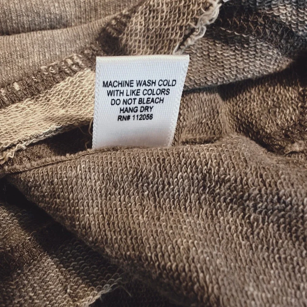 Zenana Sleeveless Henley Mineral Wash CottonTank Top Mocha Brown TTW-5251Y L - Picture 4 of 7